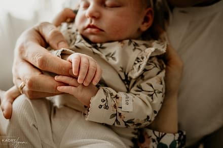 Sesja noworodkowa w domu w Krakowie