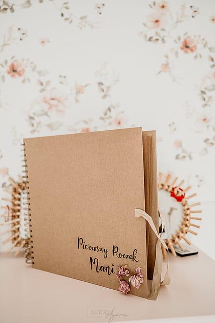 album na zdjęcia pamiętnik dla noworodka