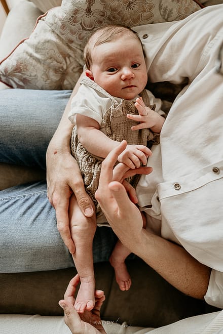 zdjęcie noworodkowa w domu Kraków