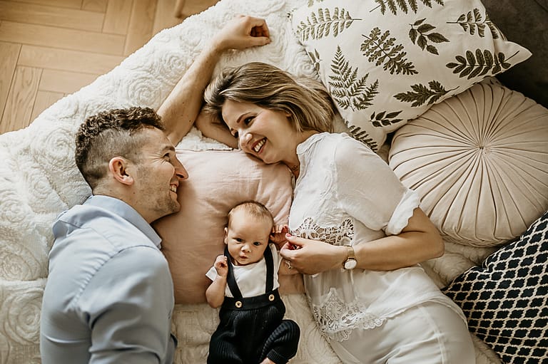 sesja noworodkowa w domu