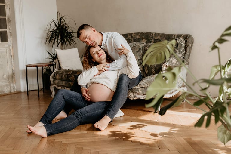 Sesja ciążowa w studio Kraków