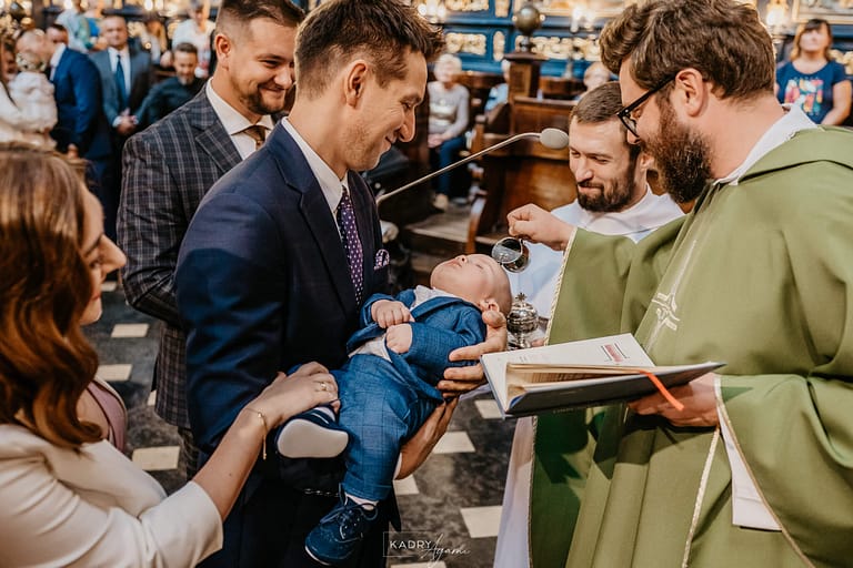 chrzest w Bazylice Mariackiej