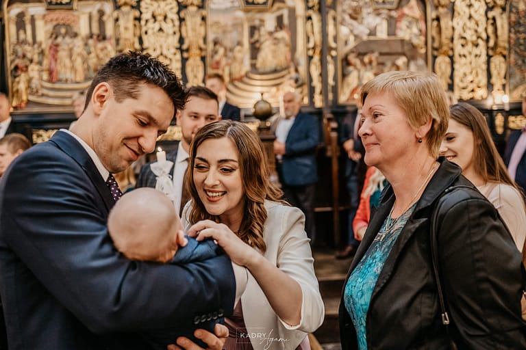 chrzest w Bazylice Mariackiej