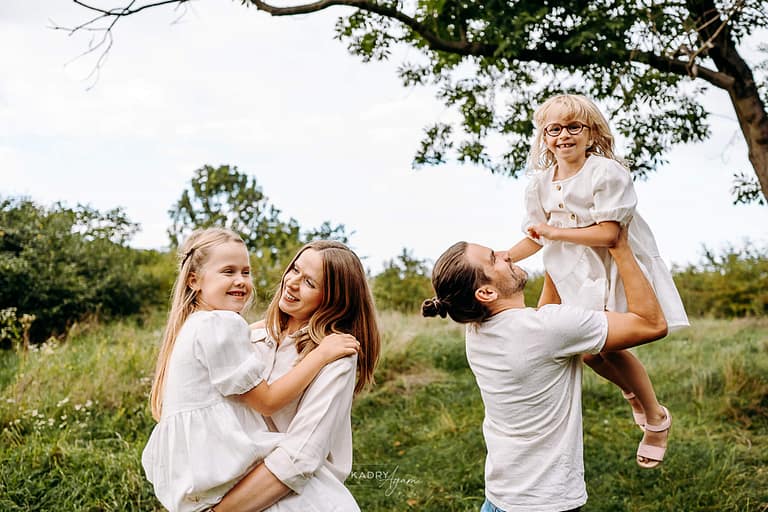 sesja rodzinna plenerowa Kraków