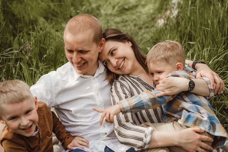 sesja rodzinna w plenerze