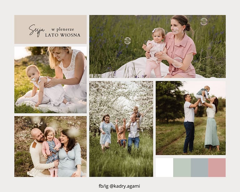 sesja w plenerze jak się ubrać