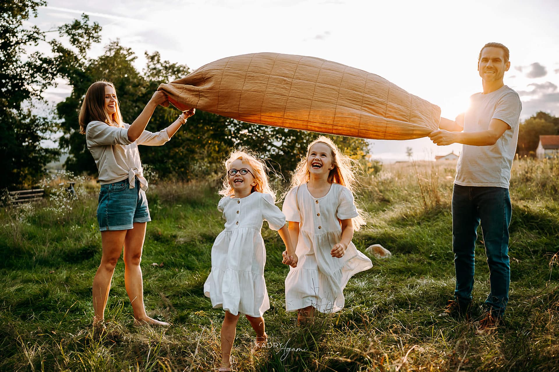 sesja rodzinna w plenerze